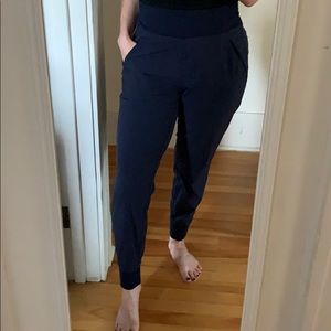 Navy Blue Athleta Joggers